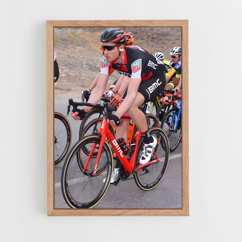 Poster Pédale d'Enfer – affiche Cyclisme (vue 4)